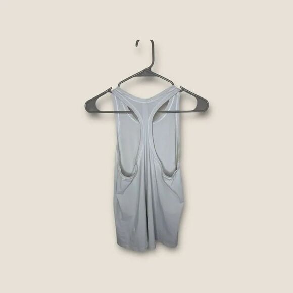 Athleta White Racerback Tank Size Small Petite - Picture 2 of 5